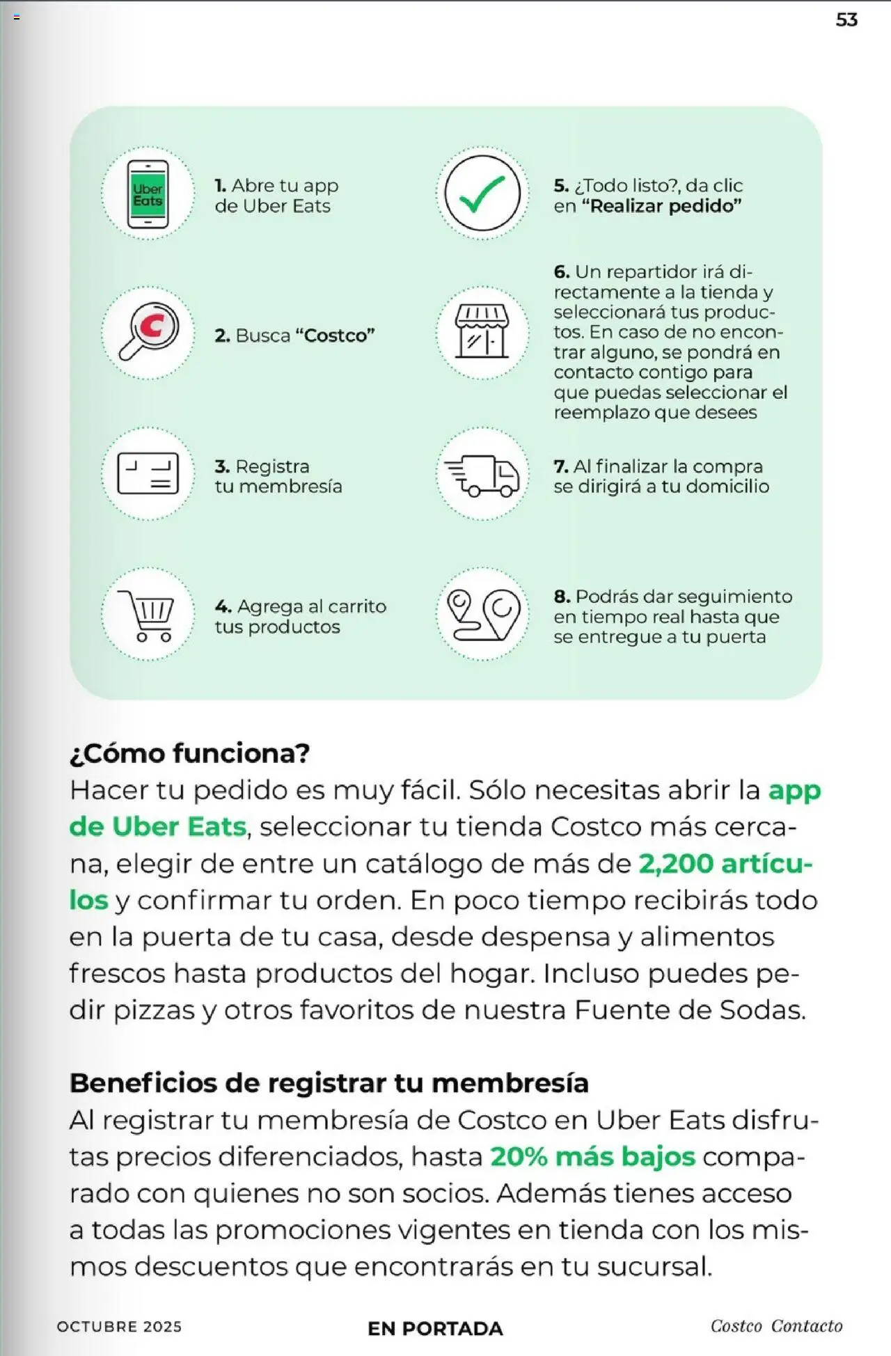 Nuevas ofertas de Costco válidas en toda la República Mexicana desde el 03.10.2025. ¡Encuentra las mejores ofertas en Costco - Revista Octubre! | Página: 53 | Productos: Fuente, Despensa