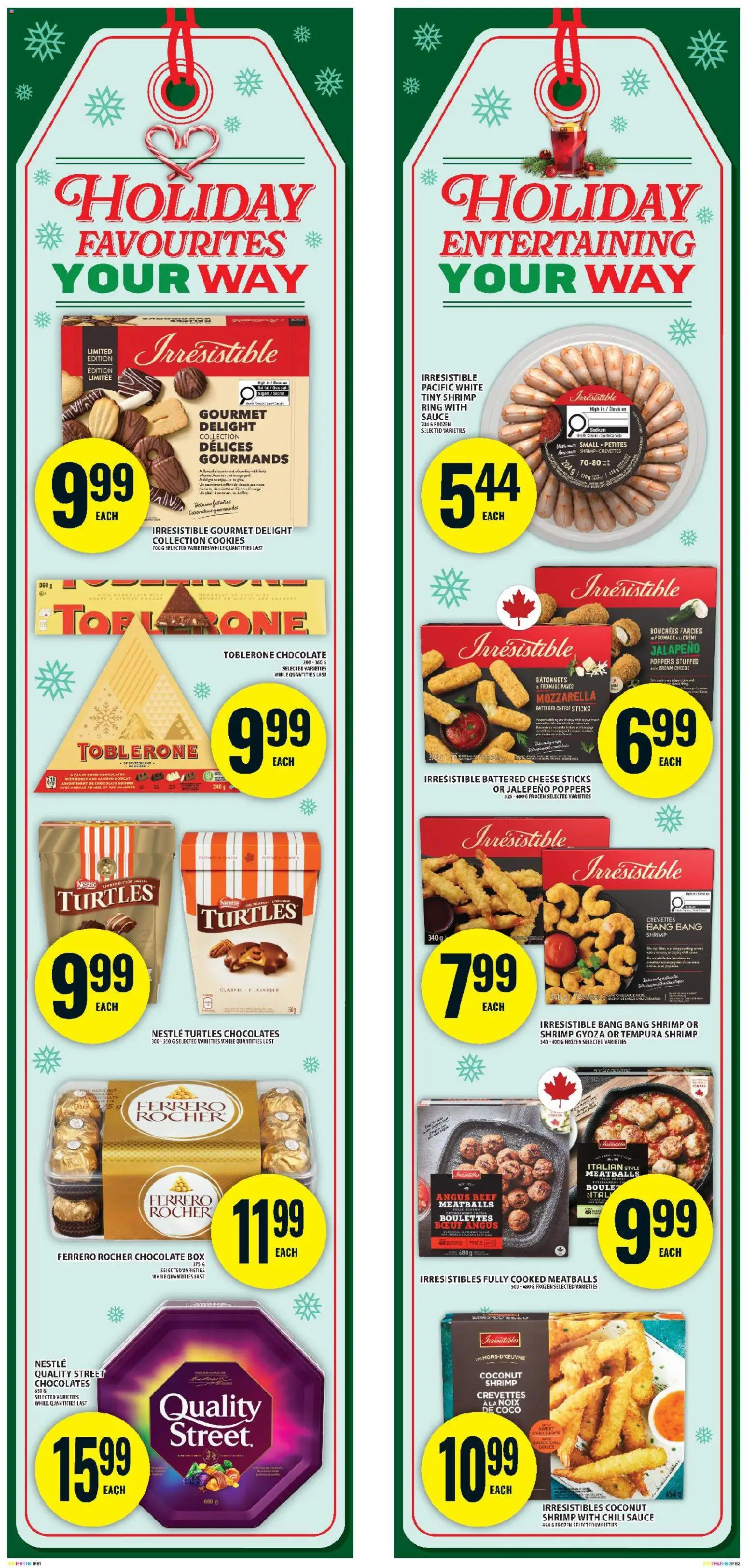 Food Basics flyer valid from 18.12.2025 | Page: 2 | Products: Beef, Cookies, Box, Chocolate
