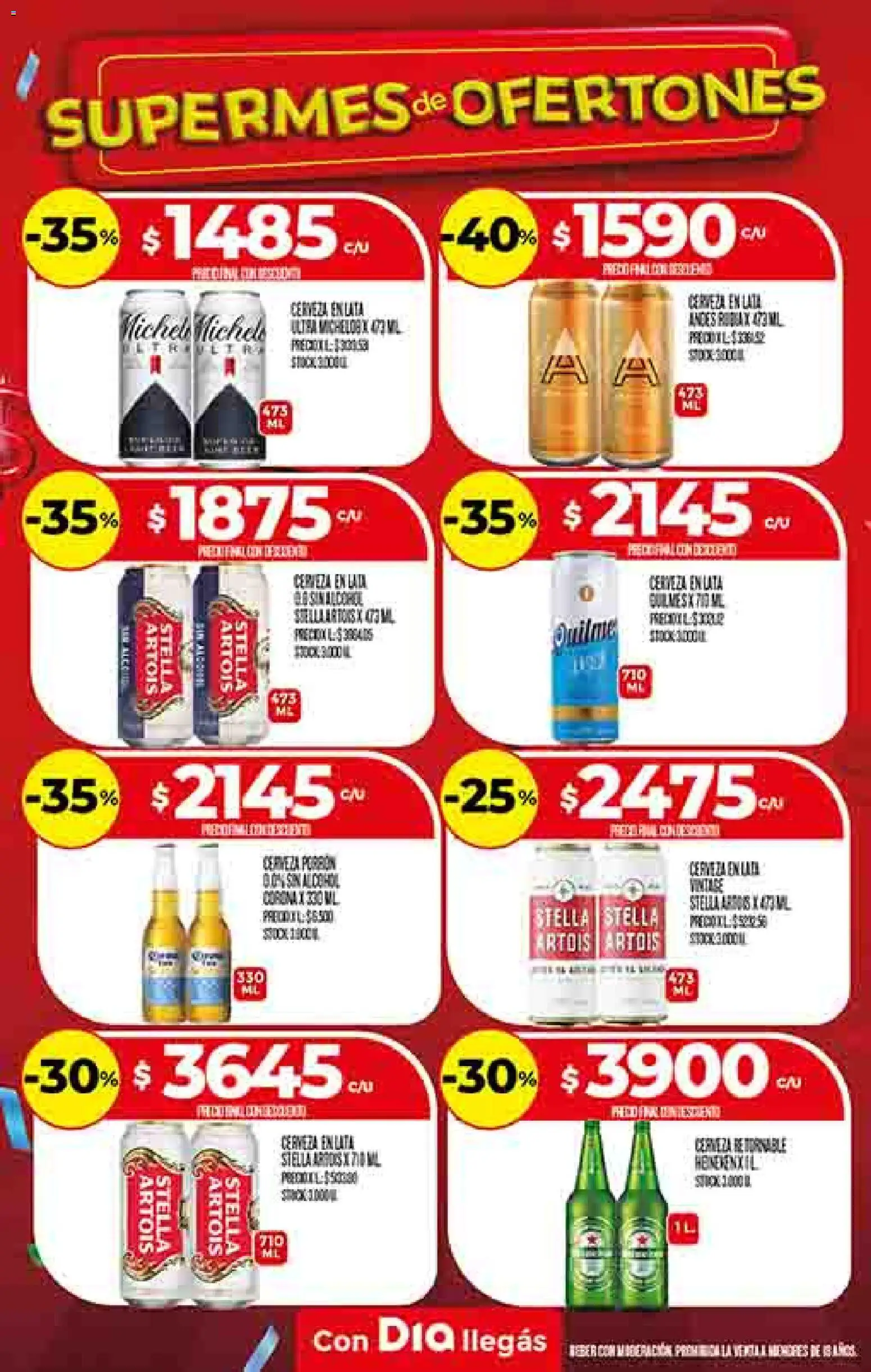 Supermercado DIA Ofertas │ válido desde el 22.10.2025 | Página: 19 | Productos: Cerveza
