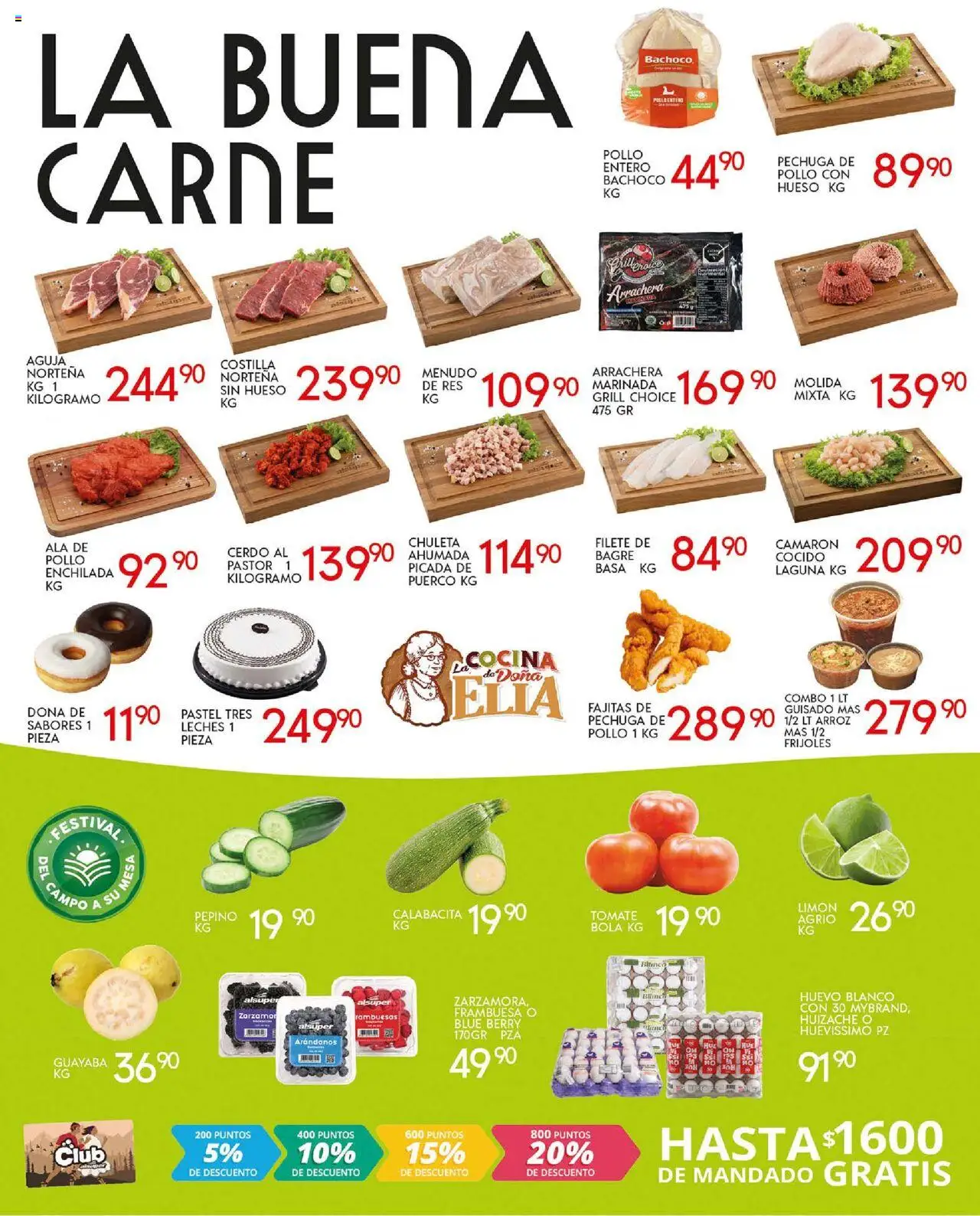 Nuevas ofertas de Alsuper válidas en toda la República Mexicana desde el 03.10.2025. ¡Encuentra las mejores ofertas en Alsuper - Folleto Chihuahua Estado! | Página: 2 | Productos: Pollo, Arándanos, Arroz, Cocina