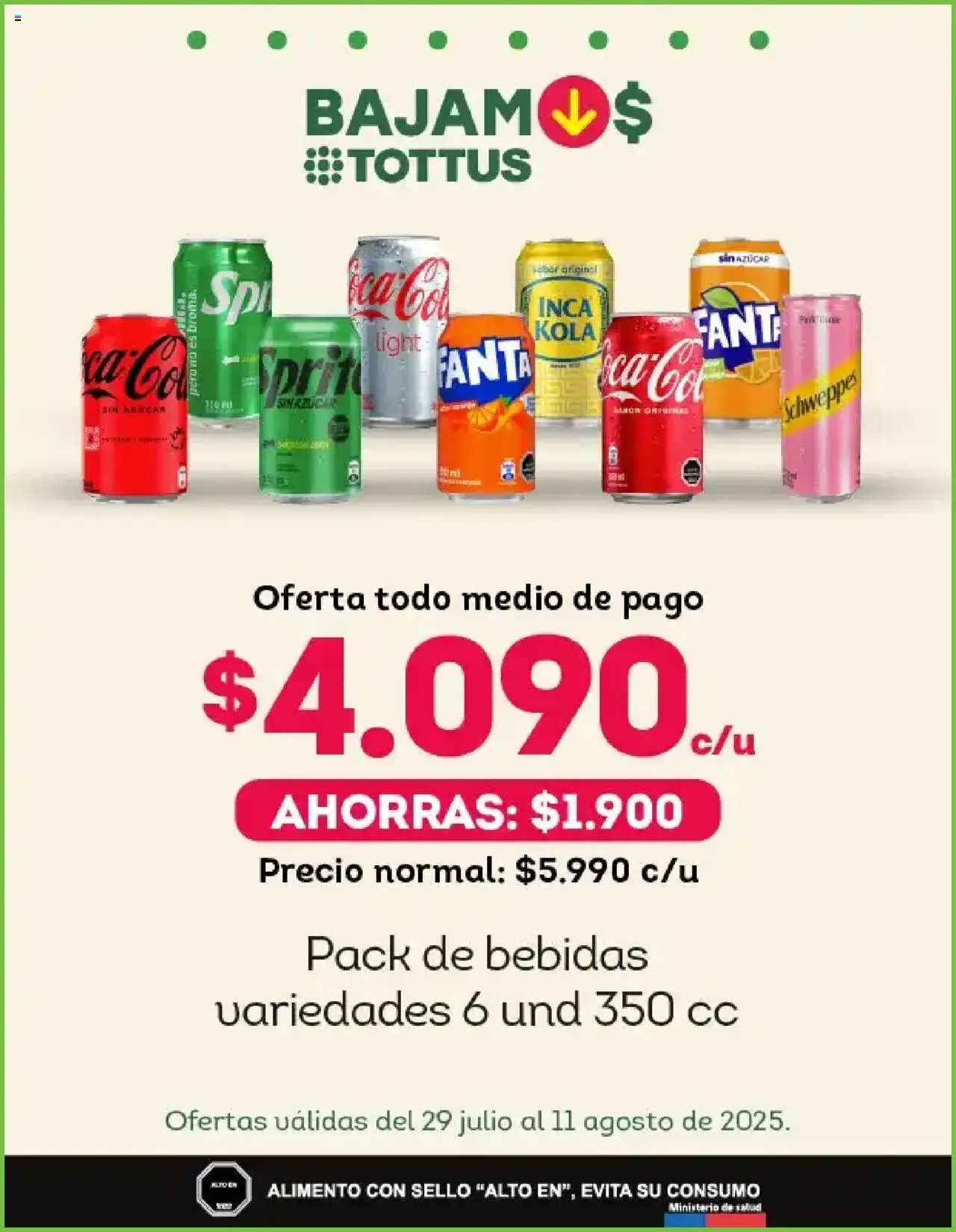 Tottus ofertas  │ válido desde el 29.07.2025 | Página: 5