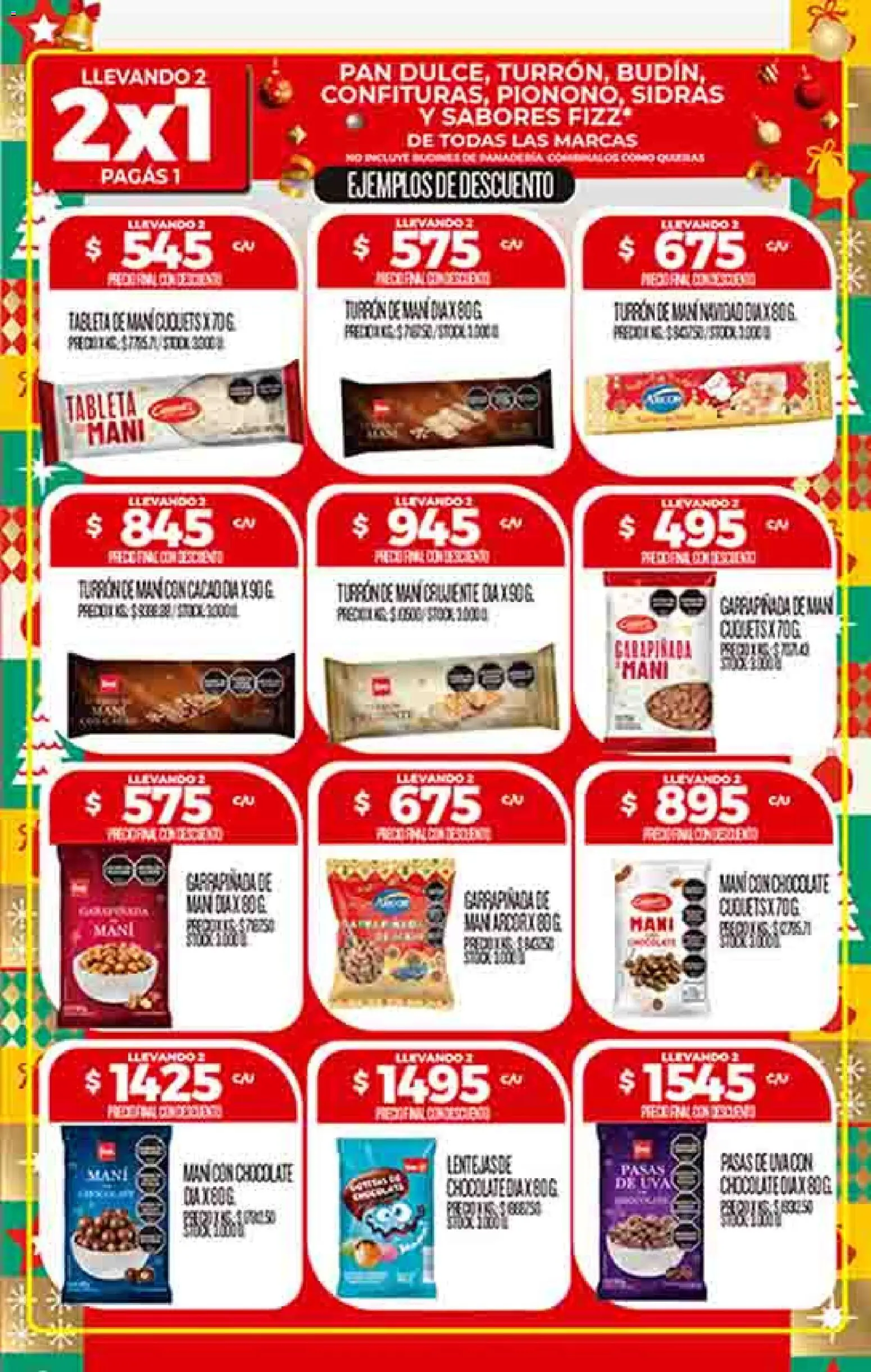 Dia - Ofertas - Salta y Jujuy │ válido desde el 17.12.2025 | Página: 3 | Productos: Tableta, Mani, Pan, Cacao