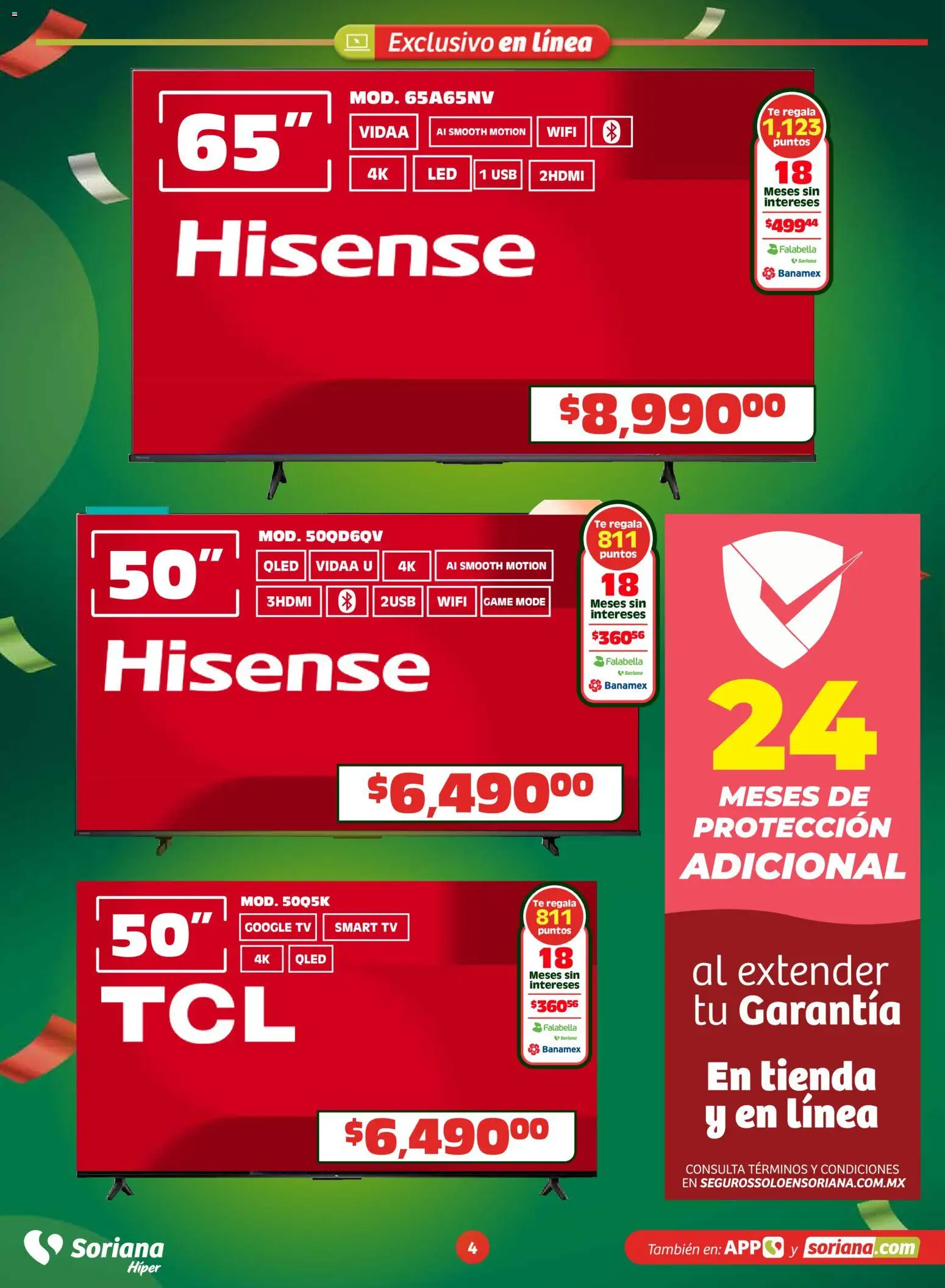 Nuevas ofertas de Soriana válidas en toda la República Mexicana desde el 26.03.2026. ¡Encuentra las mejores ofertas en Soriana En México apoyamos con todo Híper Nacional! | Página: 4 | Productos: Usb, Té