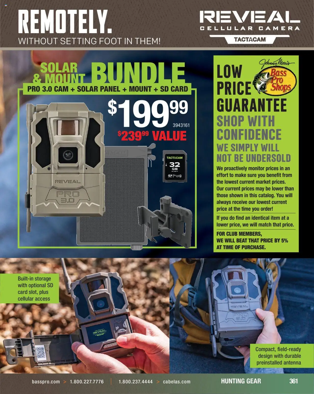 Cabela's Hunting Master 25 - valid from 11.08.2025 | Page: 361 | Products: Monitor, Camera