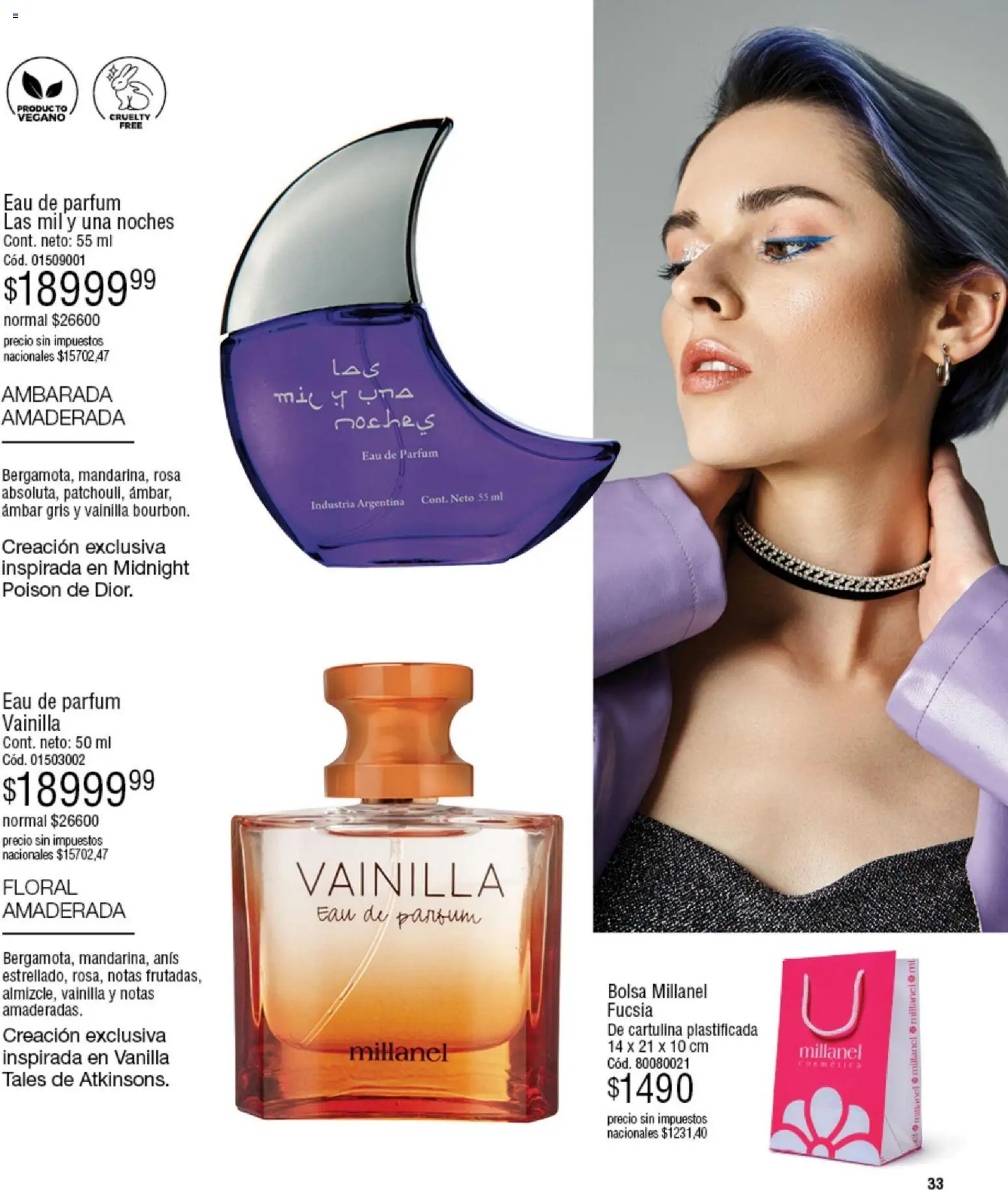 Millanel - Catálogo │ válido desde el 05.01.2026 | Página: 33 | Productos: Bolsa