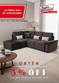Vista previa de Muebles Troncoso catálogo, nuevo folleto de la tienda, válido en México a partir del 01.11.2025