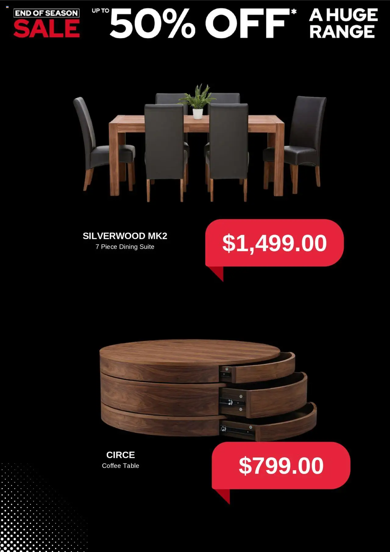 Amart Furniture catalogue - valid from 08.08.2025 | Page: 4 | Products: Coffee table, Table, Coffee, Suite