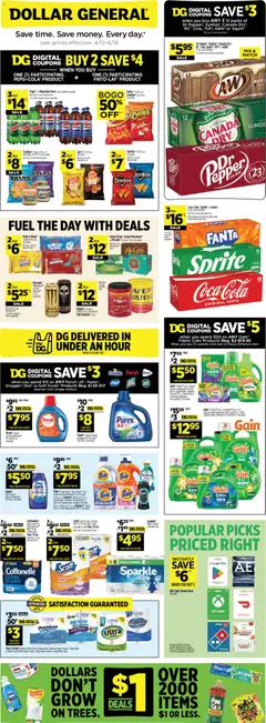 Preview of Dollar General weekly ads valid from 12.04.2026