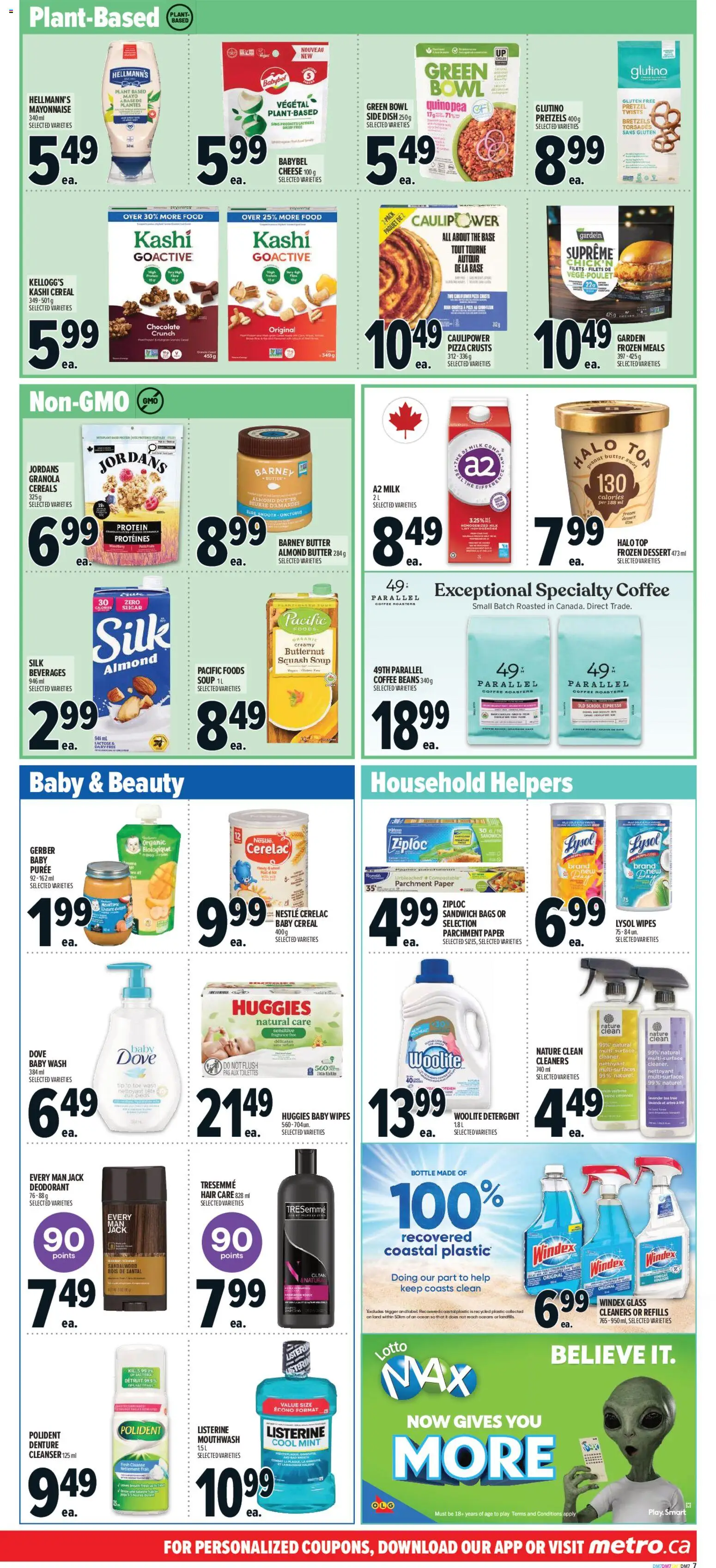 Metro flyer valid from 16.04.2026 | Page: 12 | Products: Detergent, Milk, Butter, Pizza