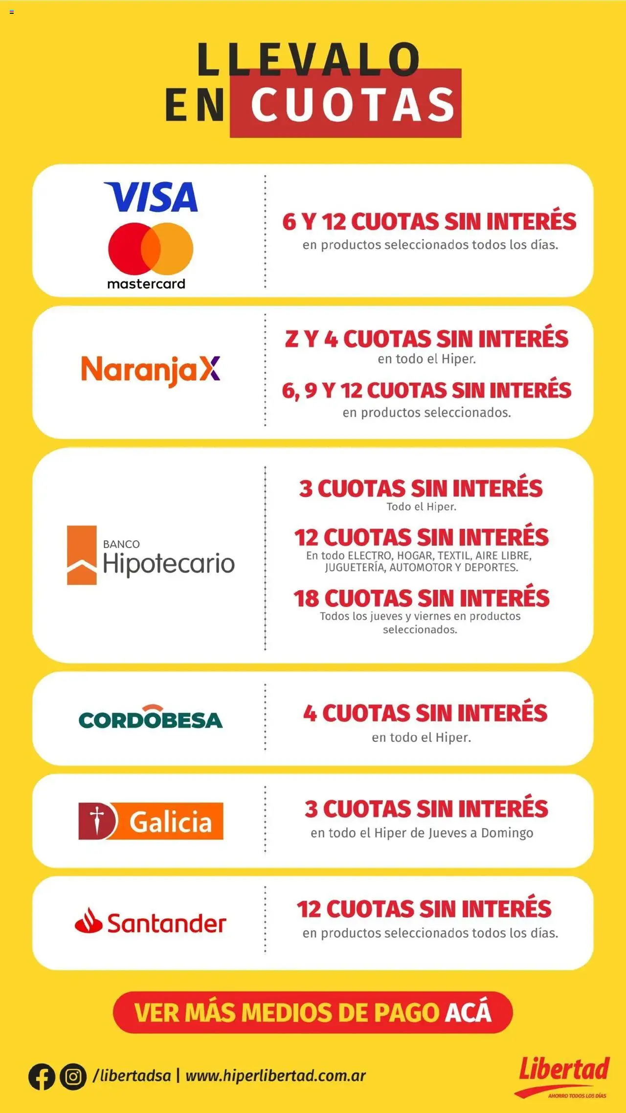 Hipermercado Libertad catálogo │ válido desde el 06.08.2025 | Página: 11 | Productos: Banco