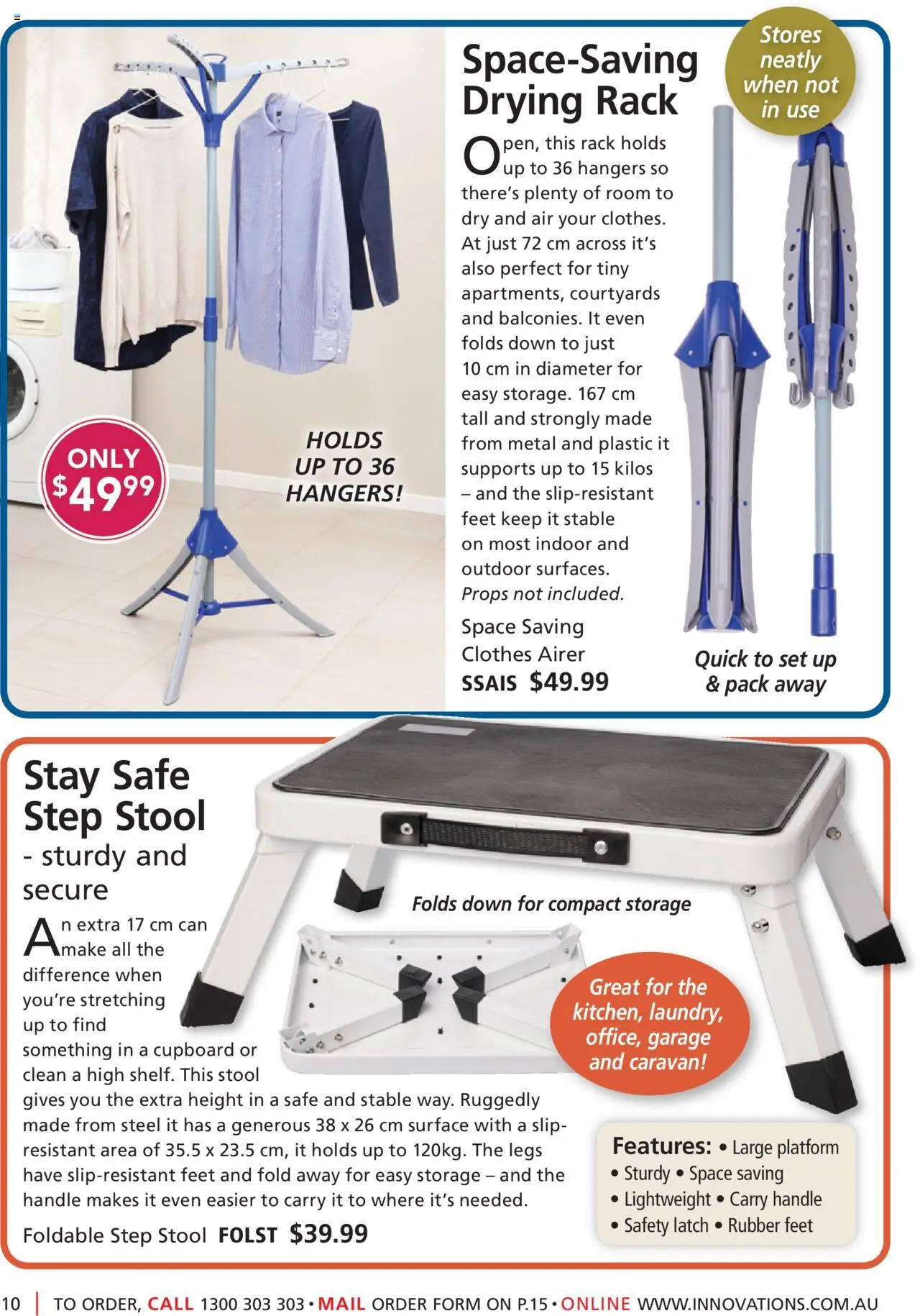 Innovations catalogue - valid from 30.07.2025 | Page: 10 | Products: Cupboard, Stool, Slip, Safe