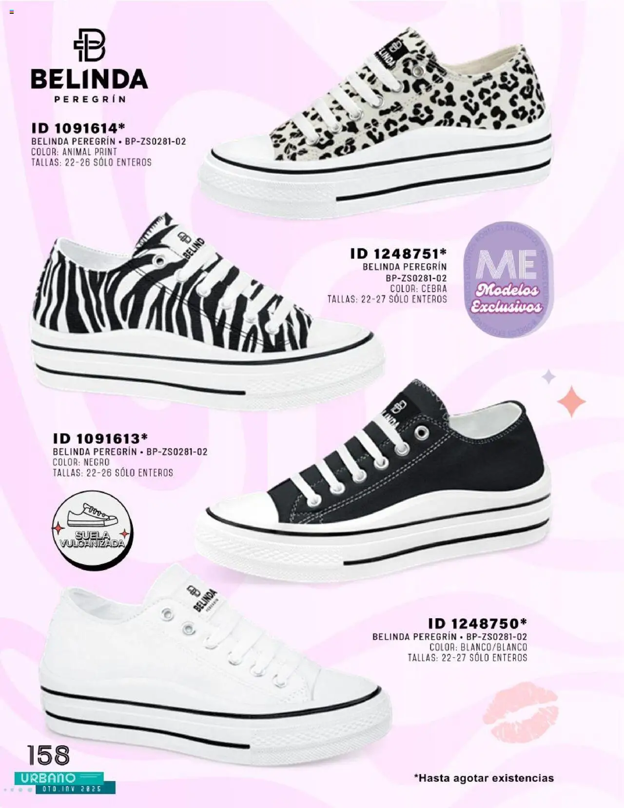 Nuevas ofertas de Price Shoes válidas en toda la República Mexicana desde el 24.07.2025. ¡Encuentra las mejores ofertas en Price Shoes catálogo Urbano otoño / invierno 2025! | Página: 158
