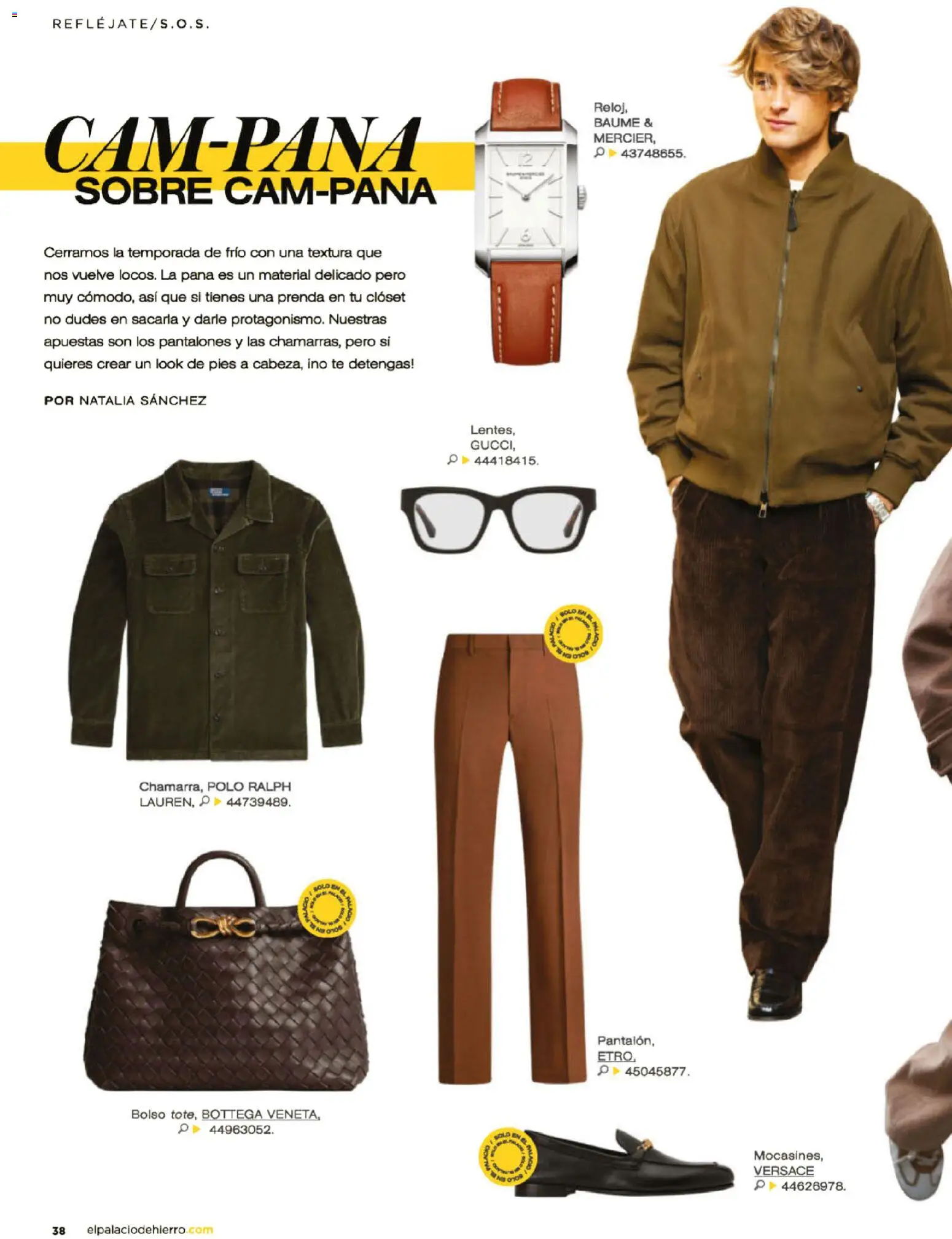 Nuevas ofertas de Palacio De Hierro válidas en toda la República Mexicana desde el 02.02.2026. ¡Encuentra las mejores ofertas en Palacio De Hierro catálogo! | Página: 40 | Productos: Bolso, Té, Sobre, Campana