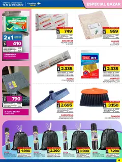 Vista previa Carrefour Maxi catálogo válido desde el 16.03.2026 | Página: 6 | Productos: Vela, Rejilla, Escoba, Guantes