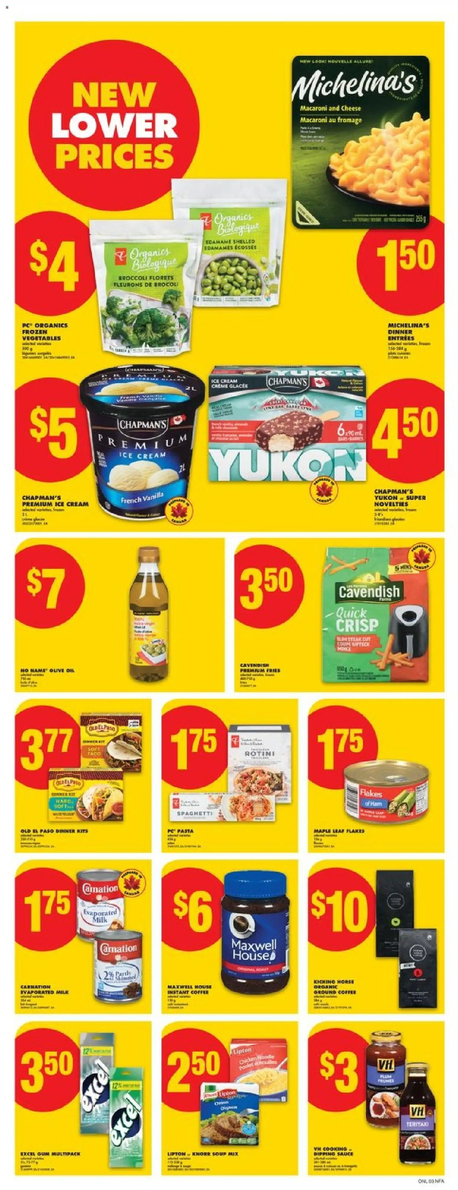 No Frills flyer valid from 11.12.2025 | Page: 9 | Products: Cream, Ice cream, Cheese, Coffee