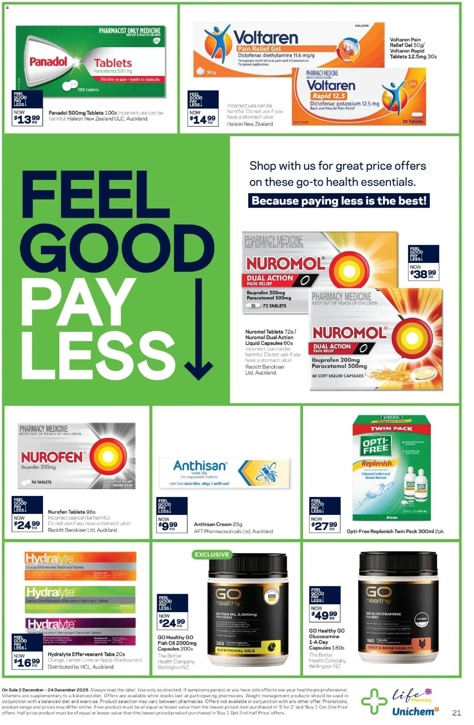 Life Pharmacy catalogue from 02.12.2025 | Page: 21