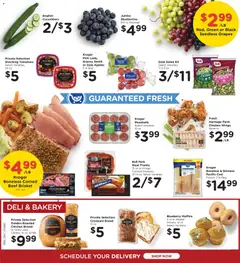 Preview of Kroger weekly ads valid from 26.12.2025 | Page: 8 | Products: Beef, Salad, Blueberries, Bag