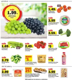 Meijer Weekly Ad - valid from 10.08.2025 | Page: 6 | Products: Broccoli, Peaches, Pineapple, Salad