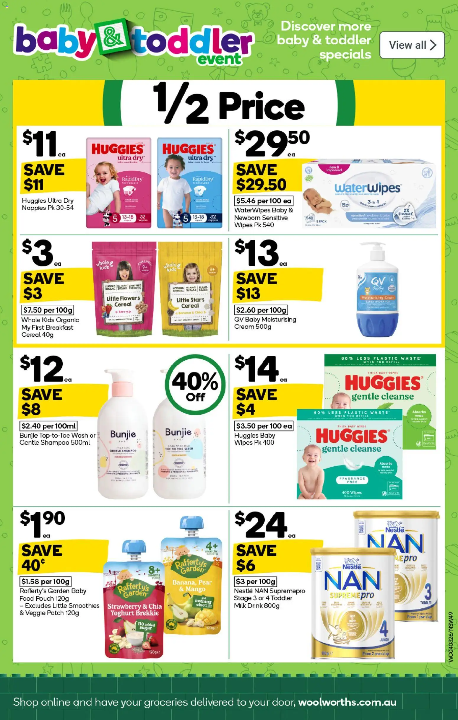 Woolworths catalogue - valid from 04.03.2026 | Page: 49 | Products: Plant, Yoghurt, Nappies, Cream