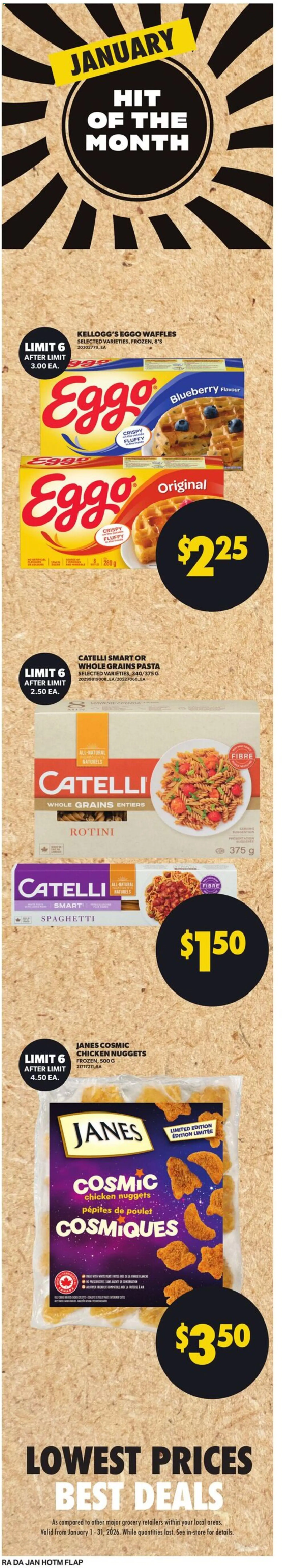 Atlantic Superstore flyer valid from 15.01.2026 | Page: 7 | Products: Pasta, Chicken
