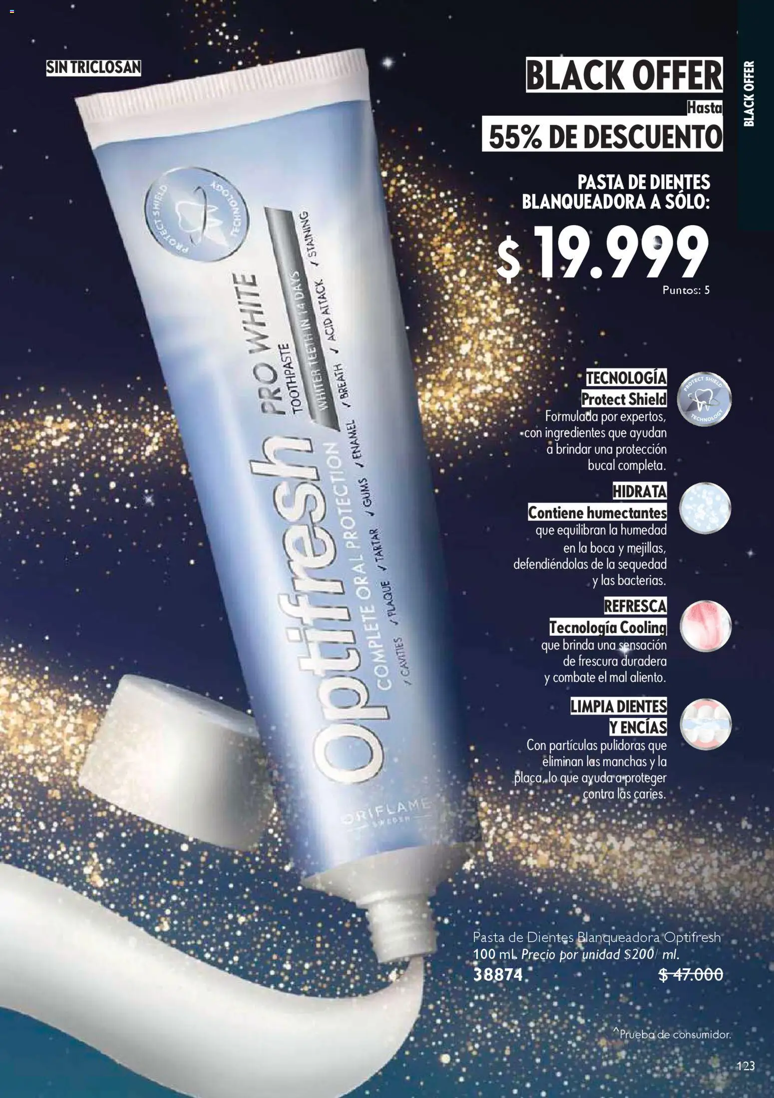 Oriflame revista - valida desde el 15.11.2025 | Página: 123 | Productos: Pasta
