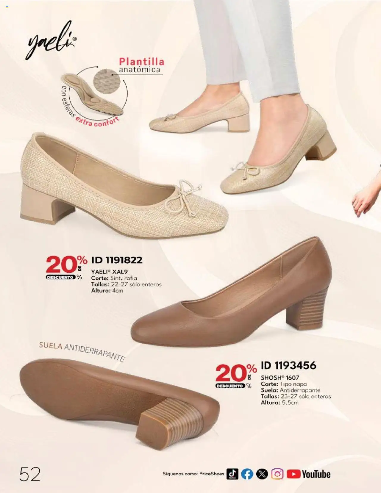 Nuevas ofertas de Price Shoes válidas en toda la República Mexicana desde el 14.10.2025. ¡Encuentra las mejores ofertas en Price Shoes - Catálogo - 10 Pagos sin Intereses! | Página: 52