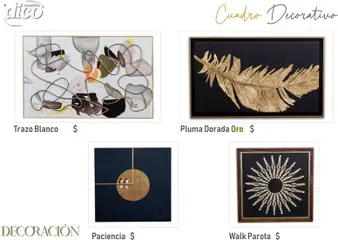 Vista previa de Muebles Dico catálogo Decoración, nuevo folleto de la tienda, válido en México a partir del 09.12.2025 | Página: 17