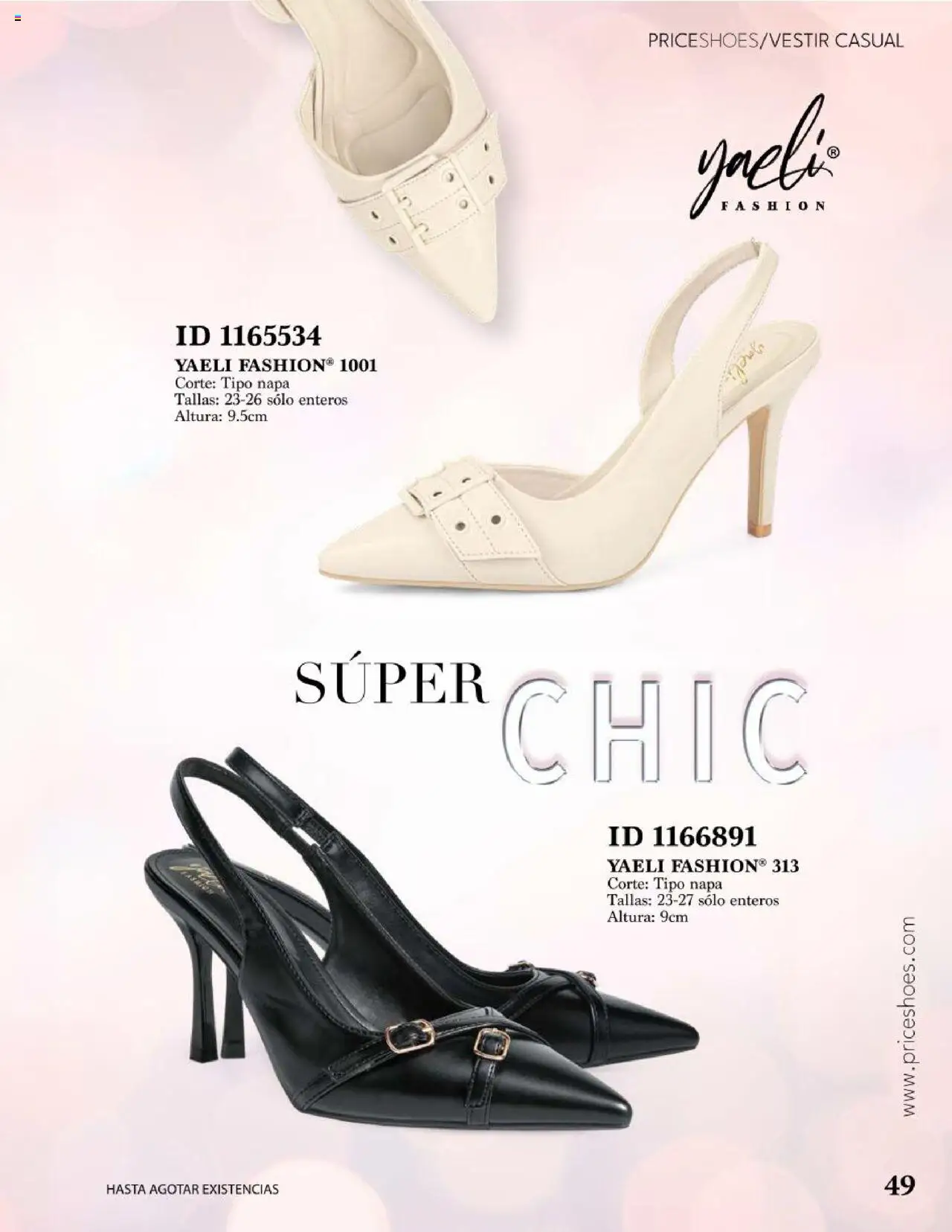 Nuevas ofertas de Price Shoes válidas en toda la República Mexicana desde el 05.08.2024. ¡Encuentra las mejores ofertas en Price Shoes catálogo Vestir Casual ! | Página: 49