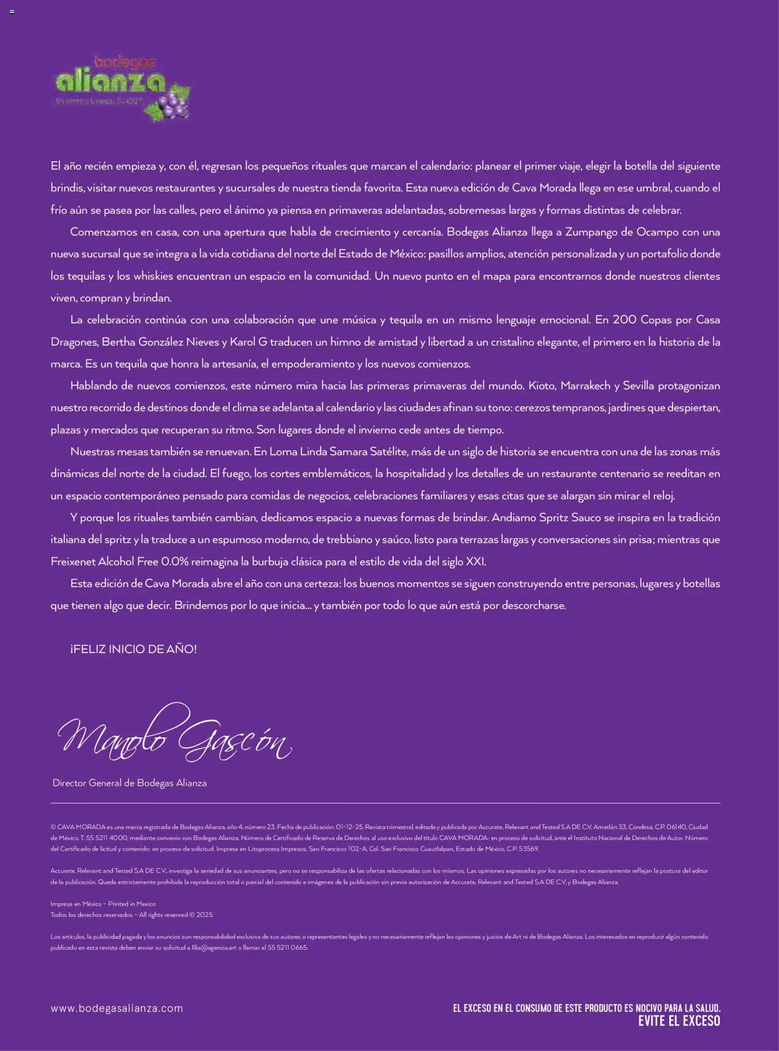 Nuevas ofertas de Bodegas Alianza válidas en toda la República Mexicana desde el 01.01.2026. ¡Encuentra las mejores ofertas en Bodegas Alianza catálogo! | Página: 4 | Productos: Tequila, Cava, Botella