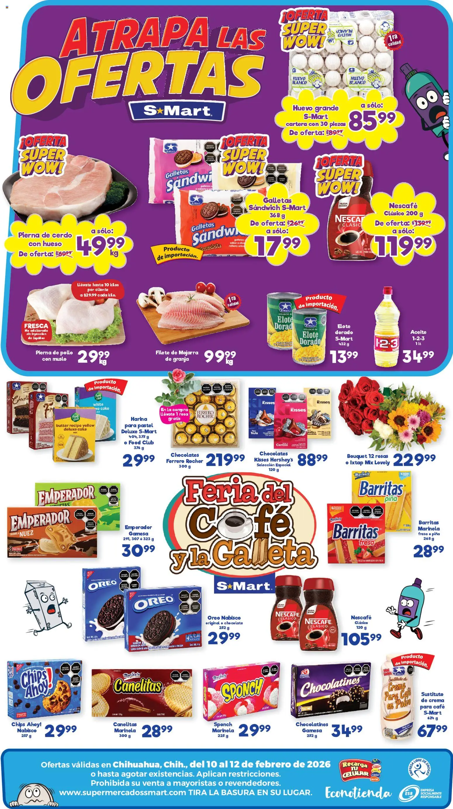 Nuevas ofertas de S-Mart válidas en toda la República Mexicana desde el 10.02.2026. ¡Encuentra las mejores ofertas en S-Mart folleto! | Página: 2