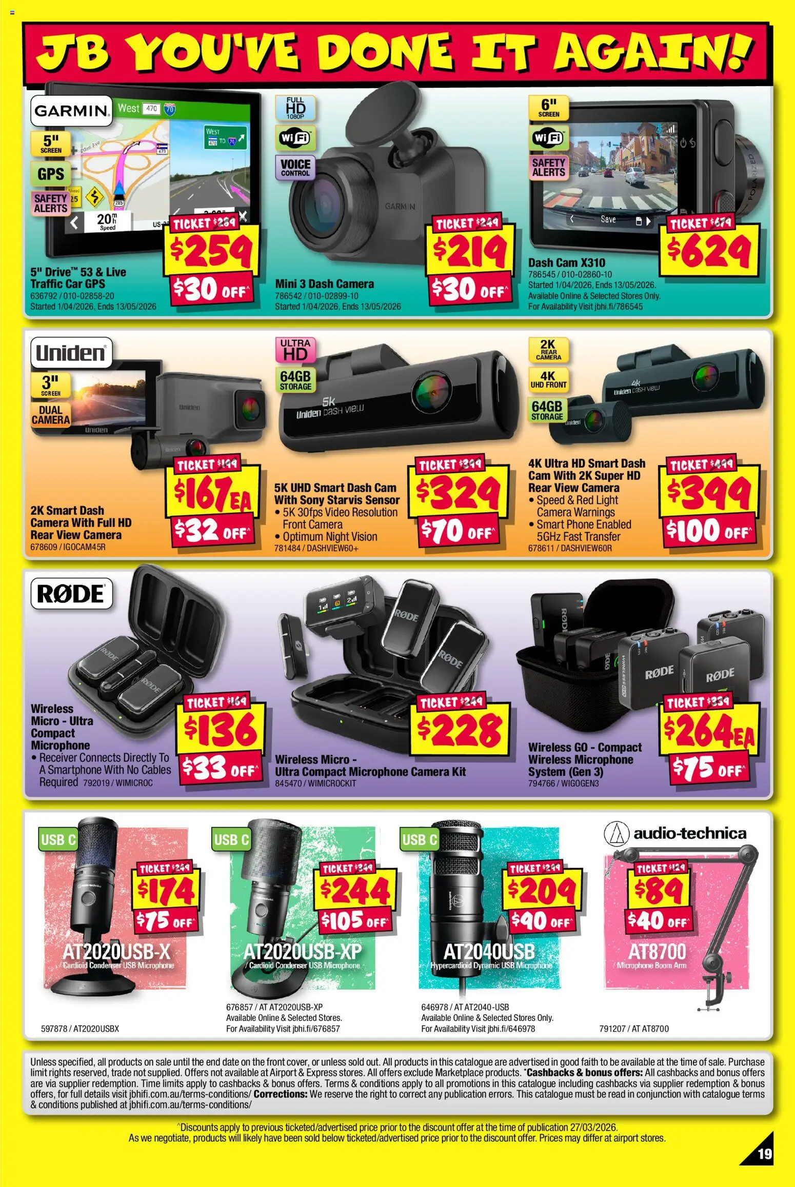 JB Hi-Fi catalogue - valid from 02.04.2026 | Page: 19 | Products: Light, Date, Smartphone, Screen