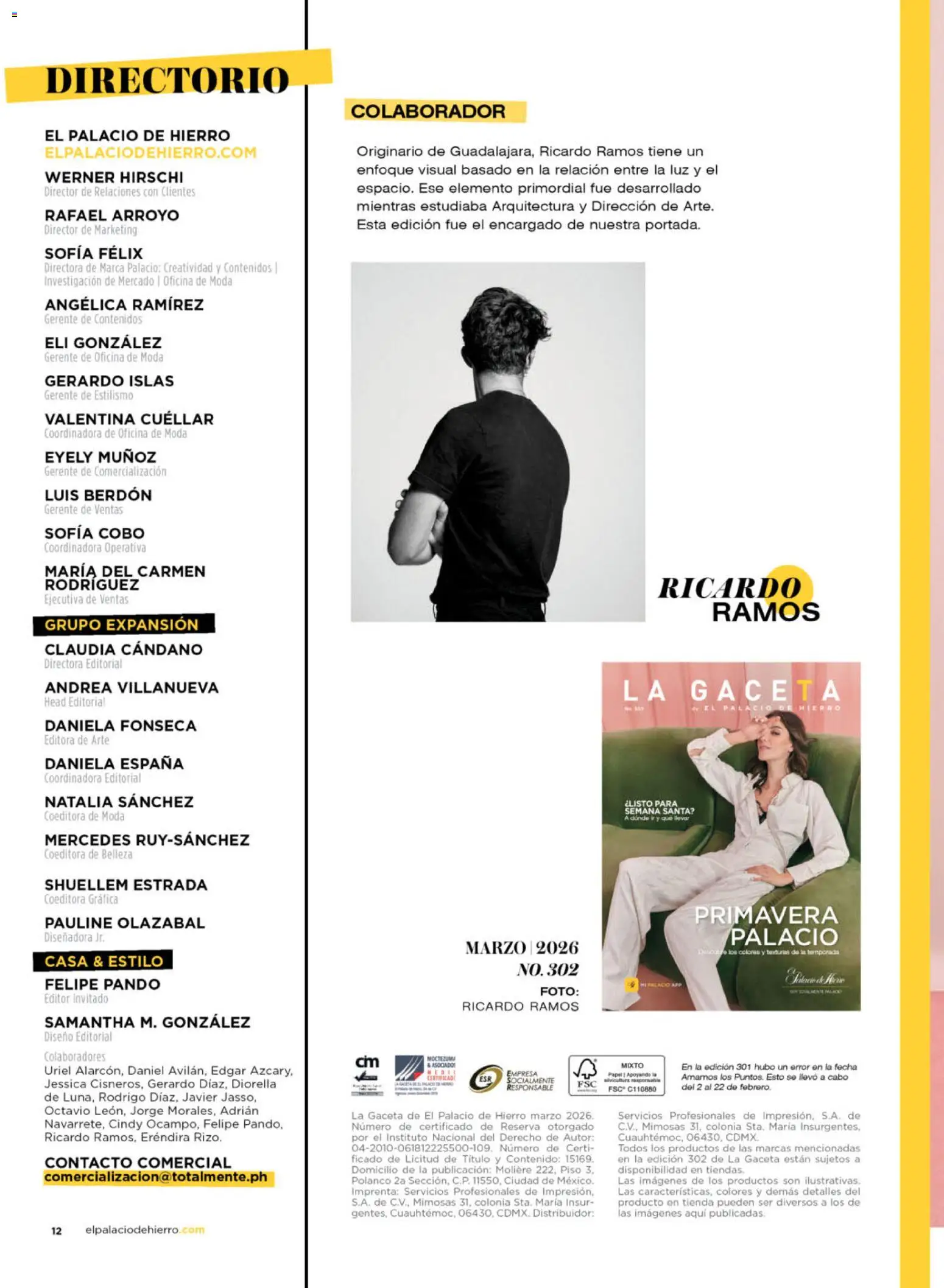 Nuevas ofertas de Palacio De Hierro válidas en toda la República Mexicana desde el 01.03.2026. ¡Encuentra las mejores ofertas en Palacio De Hierro catálogo! | Página: 14