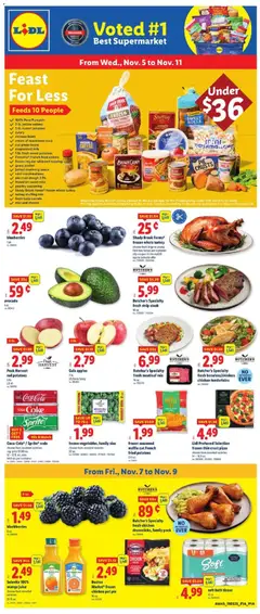 Preview of Lidl weekly ads valid from 05.11.2025