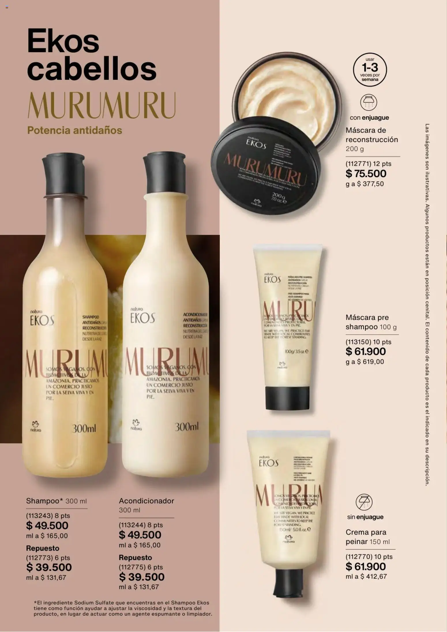 Natura revista - valida desde el 01.02.2026 | Página: 157 | Productos: Crema, Shampoo, Máscara, Acondicionador
