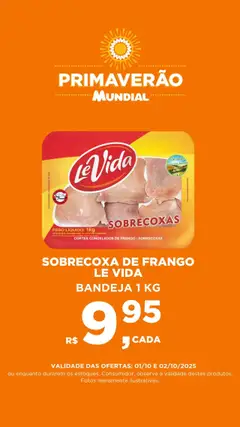 Encarte Mundial - Pré-Visualização do folheto da loja Mundial, válido de 01.10.2025