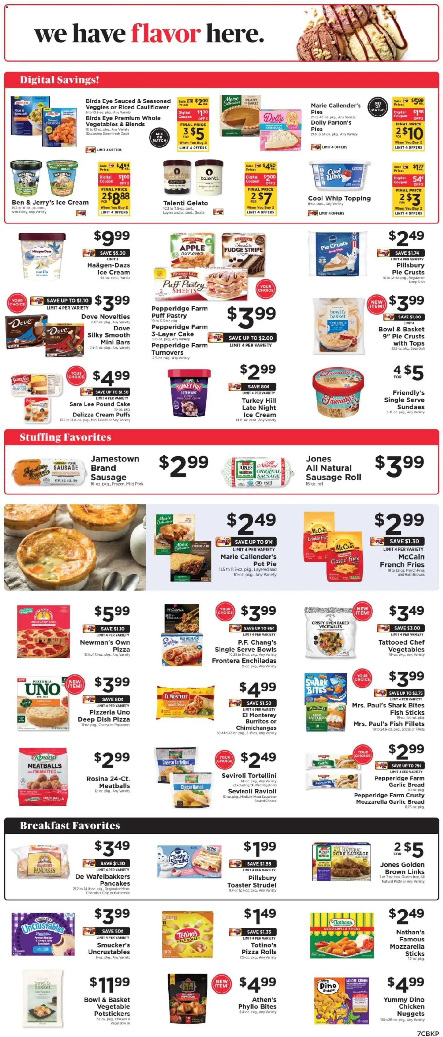 ShopRite Weekly Ad 2 - valid from 13.11.2025 | Page: 8 | Products: Toaster, Broccoli, Sausage, Garlic