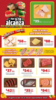 Vista previa de Bodega Aurrerá - Folleto Precio más Bajo, nuevo folleto de la tienda, válido en México a partir del 12.09.2025