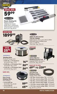 Preview of Princess Auto flyer - 2 Week Sale! from shop Princess Auto valid from 10.03.2026 | Page: 103 | Products: Iron