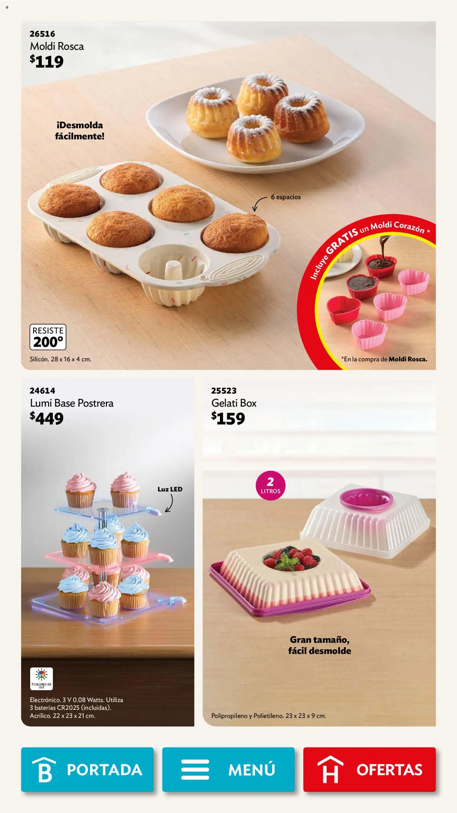 Nuevas ofertas de Betterware válidas en toda la República Mexicana desde el 02.02.2026. ¡Encuentra las mejores ofertas en Betterware campaña 2 2026! | Página: 61