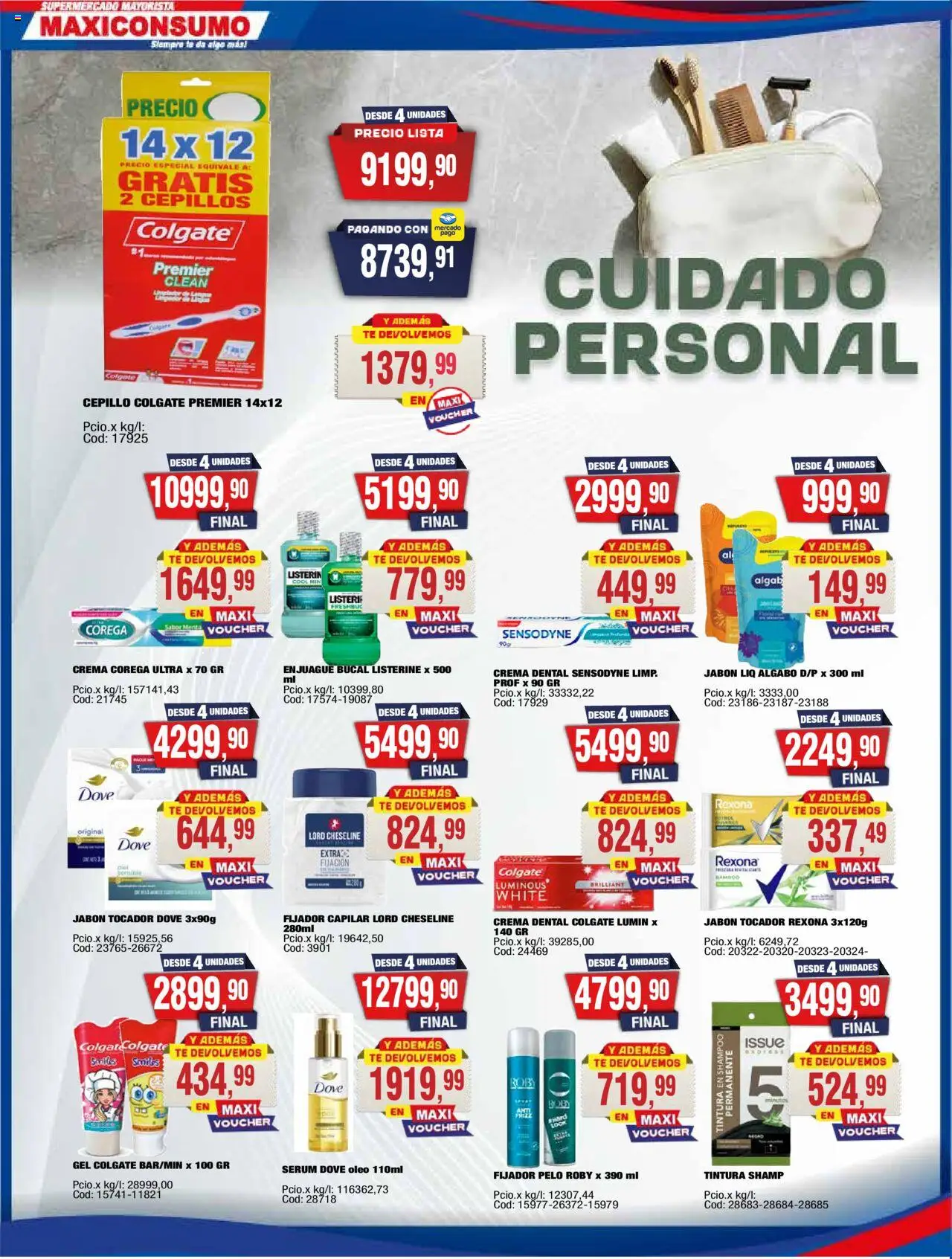 Maxiconsumo ofertas │ válido desde el 13.10.2025 | Página: 22 | Productos: Cepillo, Serum, Tintura, Fijador