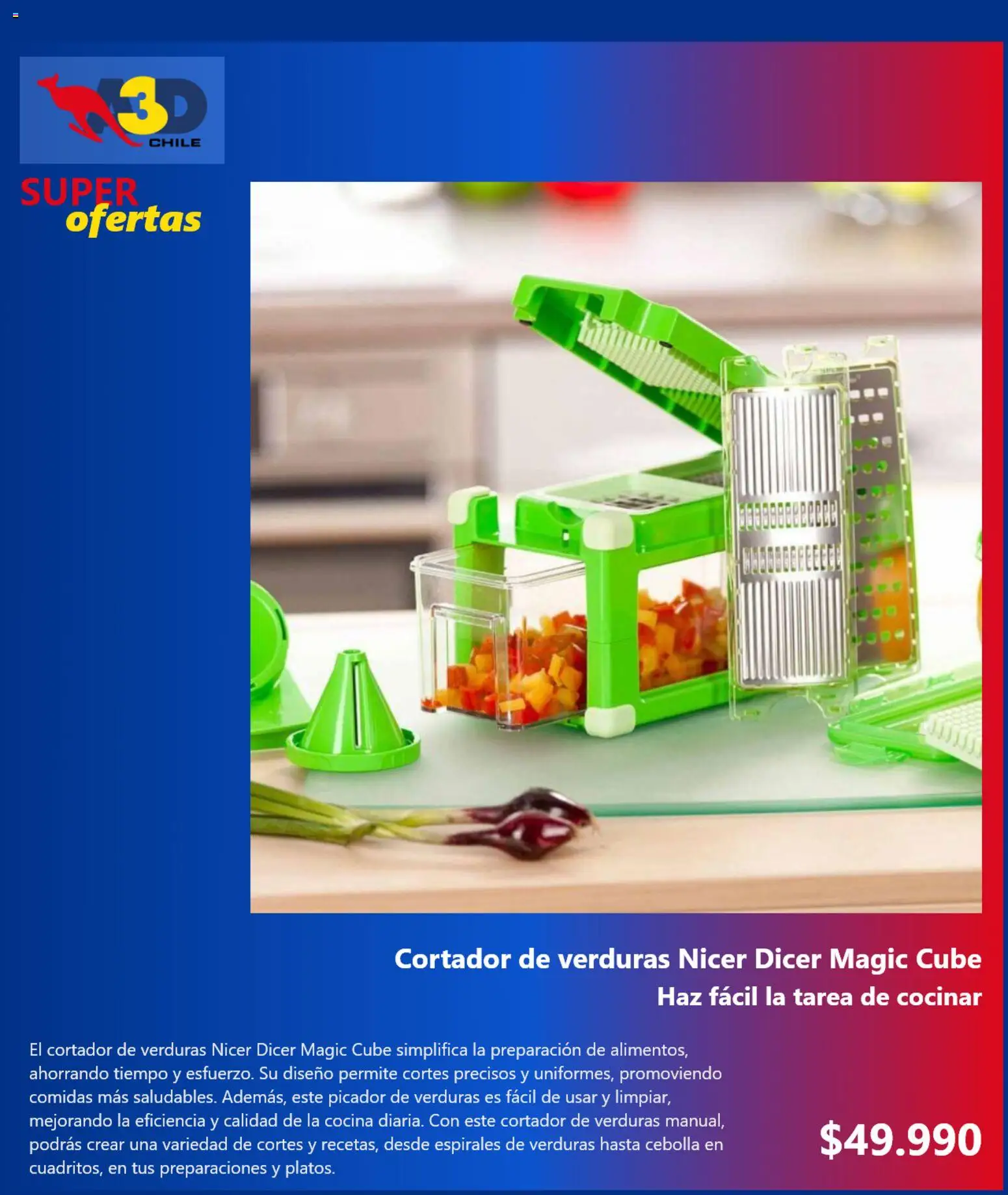 Ofertas A3D │ válido desde el 15.12.2025 | Página: 6 | Productos: Cortador, Cocina, Picador, Cebolla
