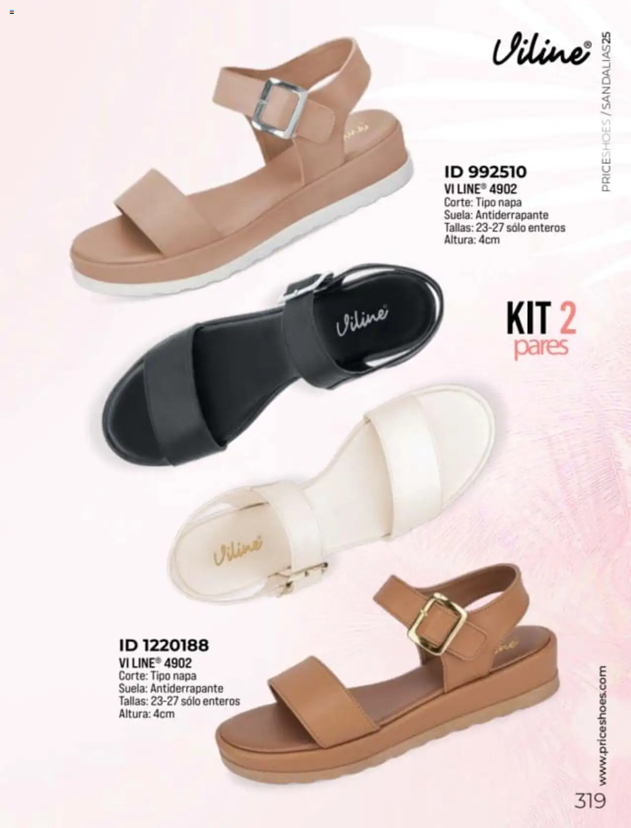 Nuevas ofertas de Price Shoes válidas en toda la República Mexicana desde el 27.01.2025. ¡Encuentra las mejores ofertas en Price Shoes catálogo Sandalias! | Página: 319