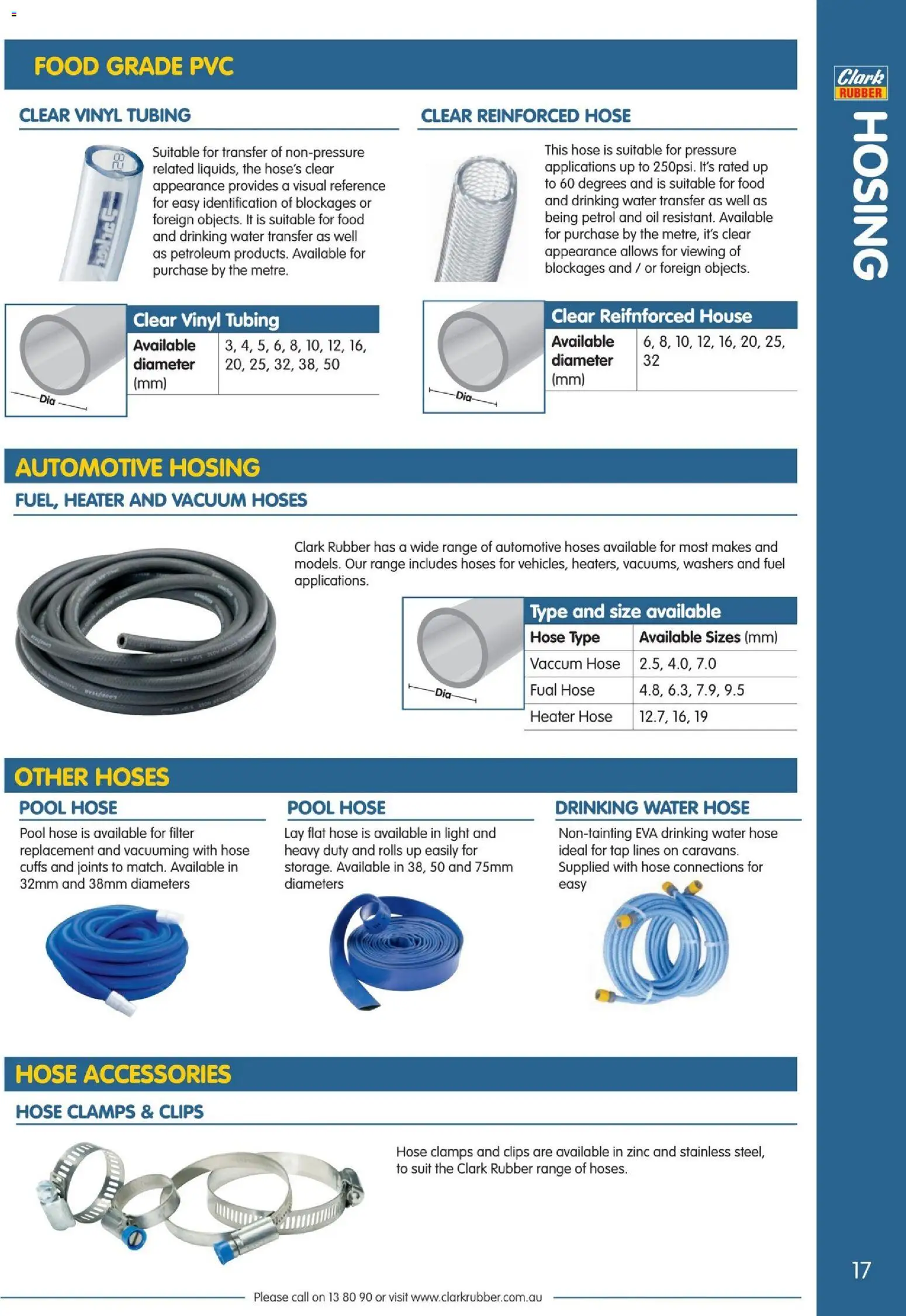 Clark Rubber catalogue - valid from 02.04.2026 | Page: 17 | Products: Heater, Tap, Water, Clips
