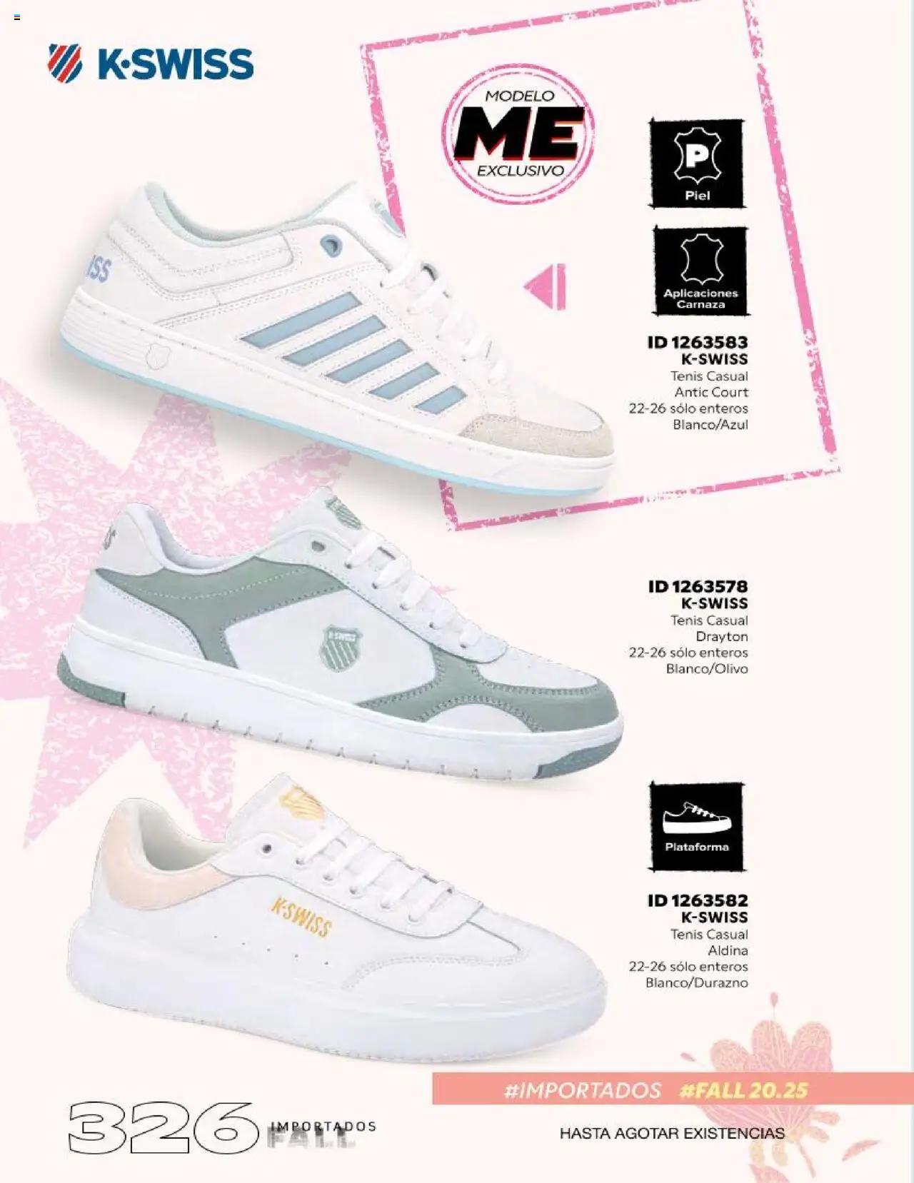Nuevas ofertas de Price Shoes válidas en toda la República Mexicana desde el 18.10.2025. ¡Encuentra las mejores ofertas en Price Shoes catálogo Fall Importados segunda! | Página: 326 | Productos: Tenis