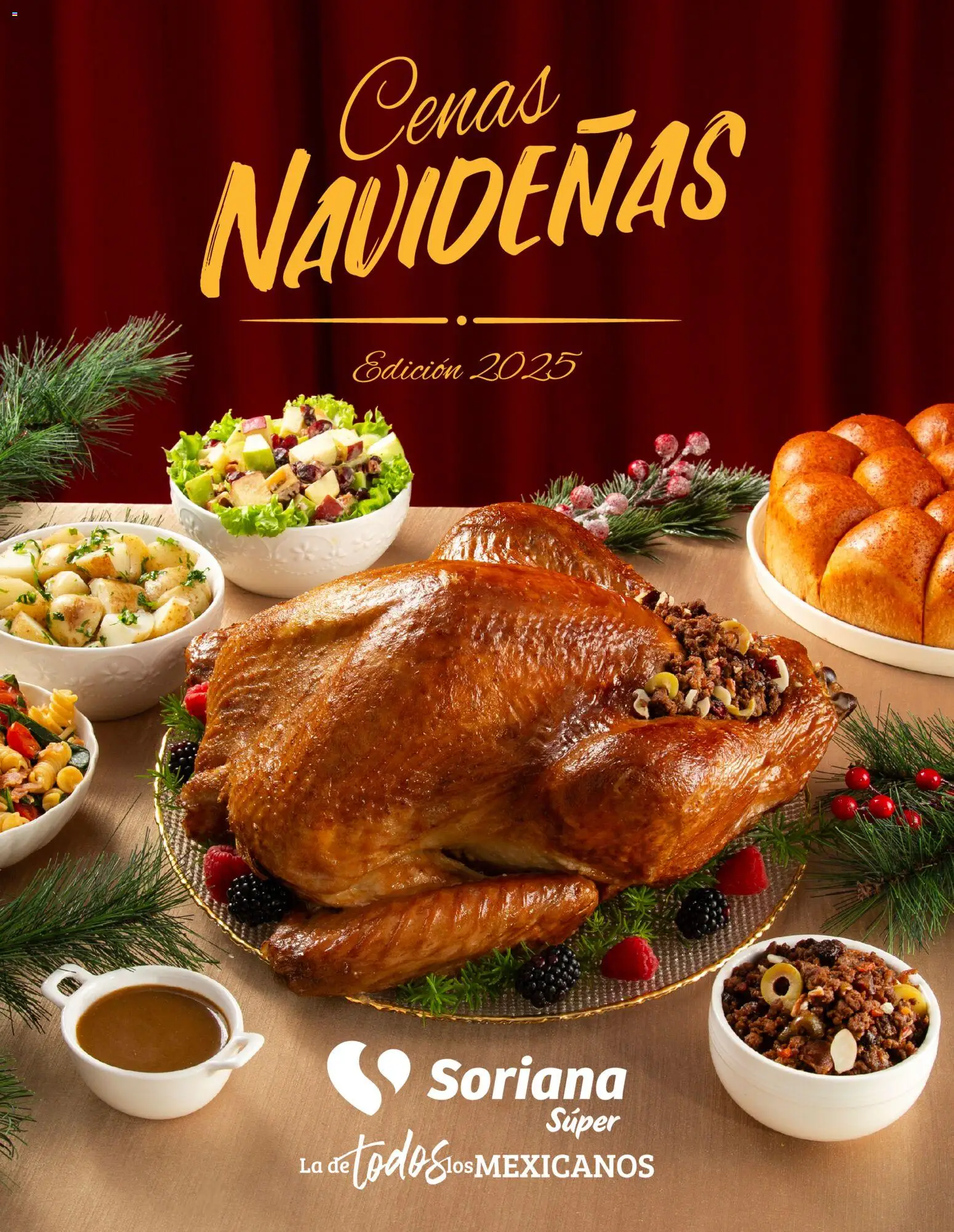 Nuevas ofertas de Soriana válidas en toda la República Mexicana desde el 05.12.2025. ¡Encuentra las mejores ofertas en Soriana - Cenas Navideñas Súper Nacional! | Página: 1