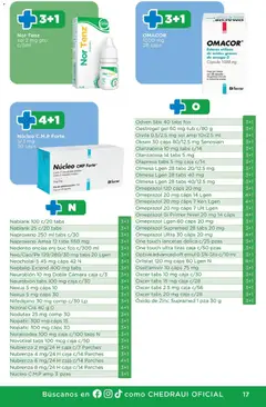Vista previa de Chedraui folleto Promociones Exclusivas, nuevo folleto de la tienda, válido en México a partir del 27.03.2026 | Página: 17 | Productos: Gelatina, Frasco, Cámara, Caja