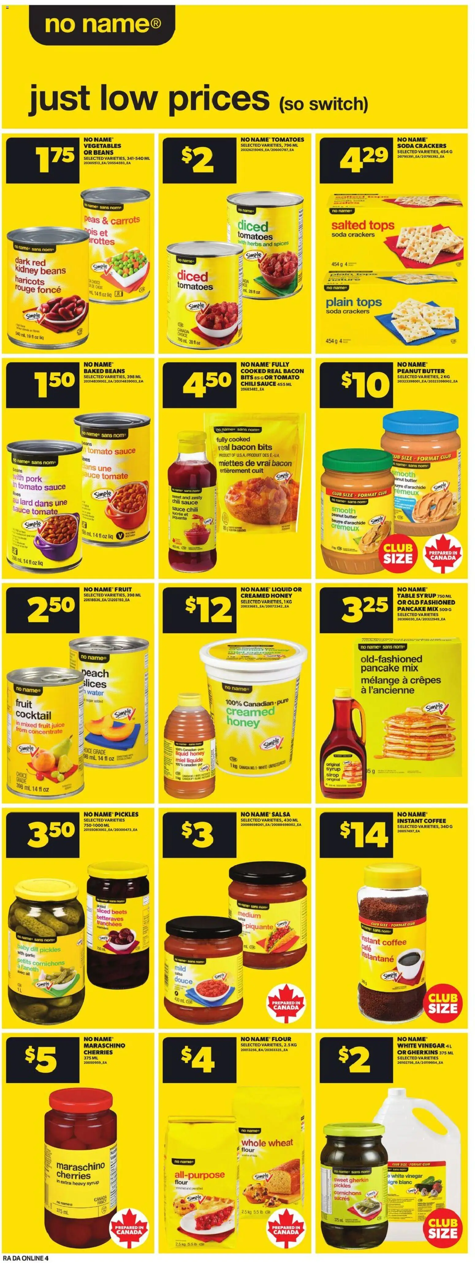 Atlantic Superstore flyer valid from 30.04.2026 | Page: 12 | Products: Table, Coffee, Pork, Tomatoes