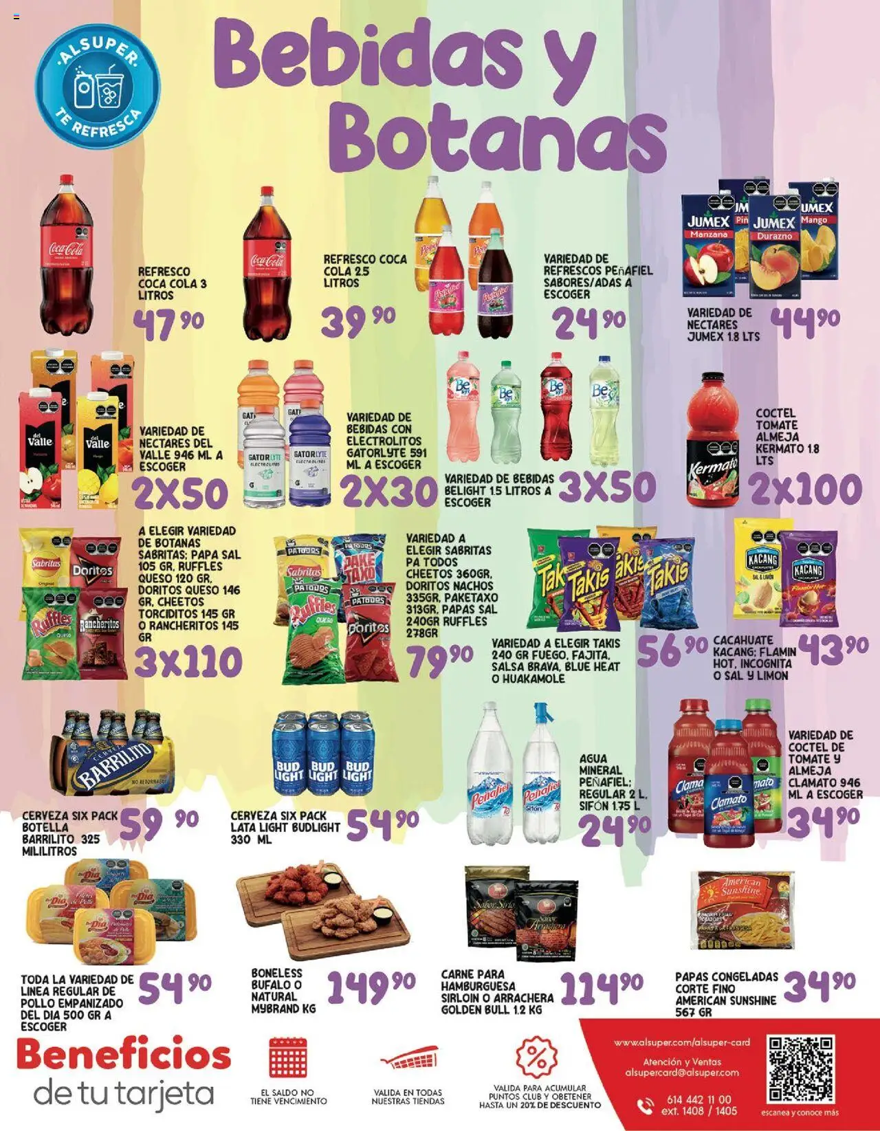 Nuevas ofertas de Alsuper válidas en toda la República Mexicana desde el 08.08.2025. ¡Encuentra las mejores ofertas en Alsuper - Folleto - Zacatecas! | Página: 7 | Productos: Durazno, Limón, Mango, Queso