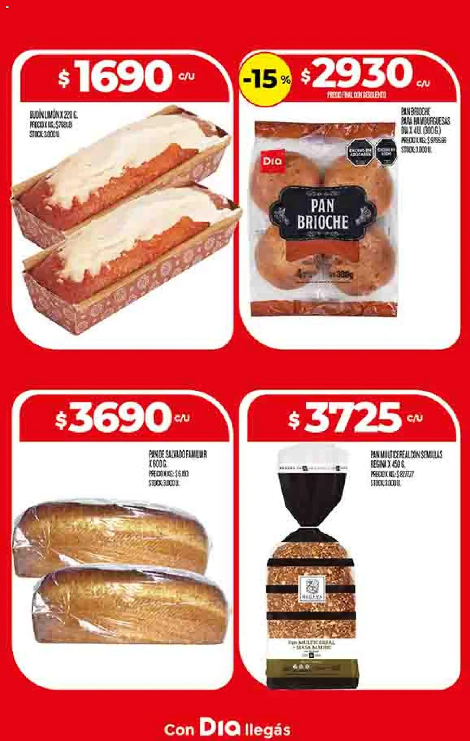 Supermercado DIA Ofertas │ válido desde el 14.01.2026 | Página: 7 | Productos: Semillas, Pan