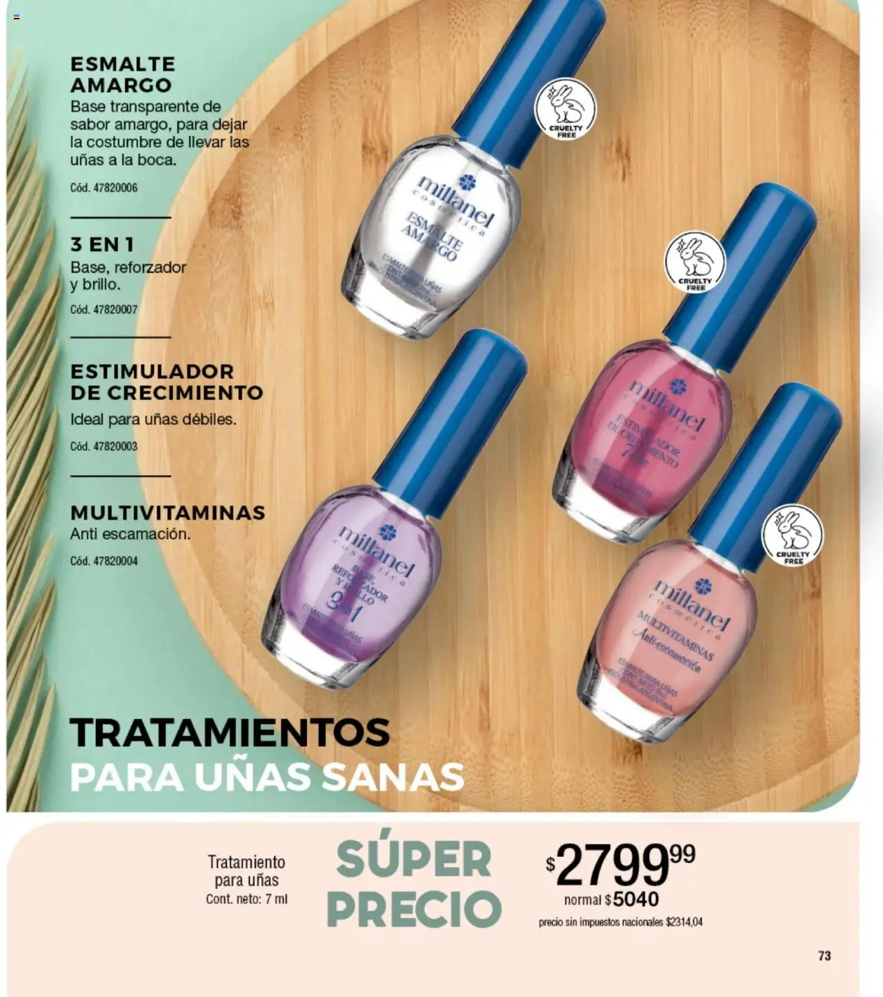 Millanel - Catálogo │ válido desde el 20.10.2025 | Página: 73